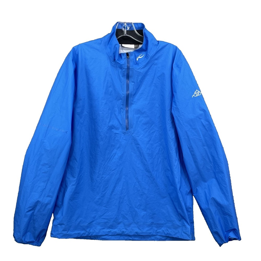 Kjus Dexter 1/2 Zip Windbreaker Mens 50/Medium Light Golf Outdoor Training Hike